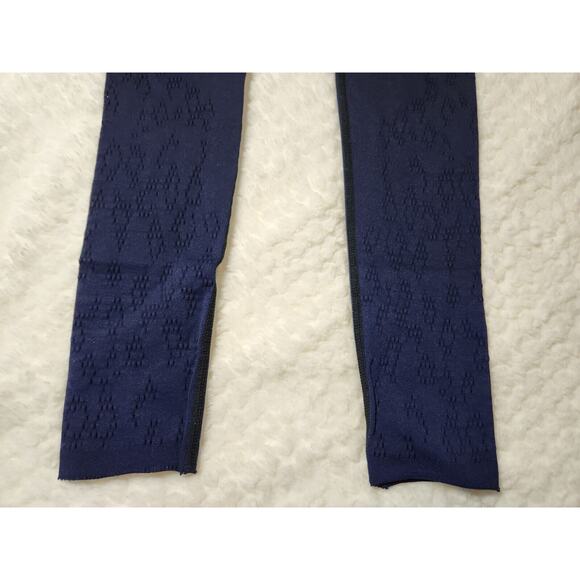 Varley Ombre Leggings Womens XXS XS Blue Black Mid Rise - Picture 6 of 9